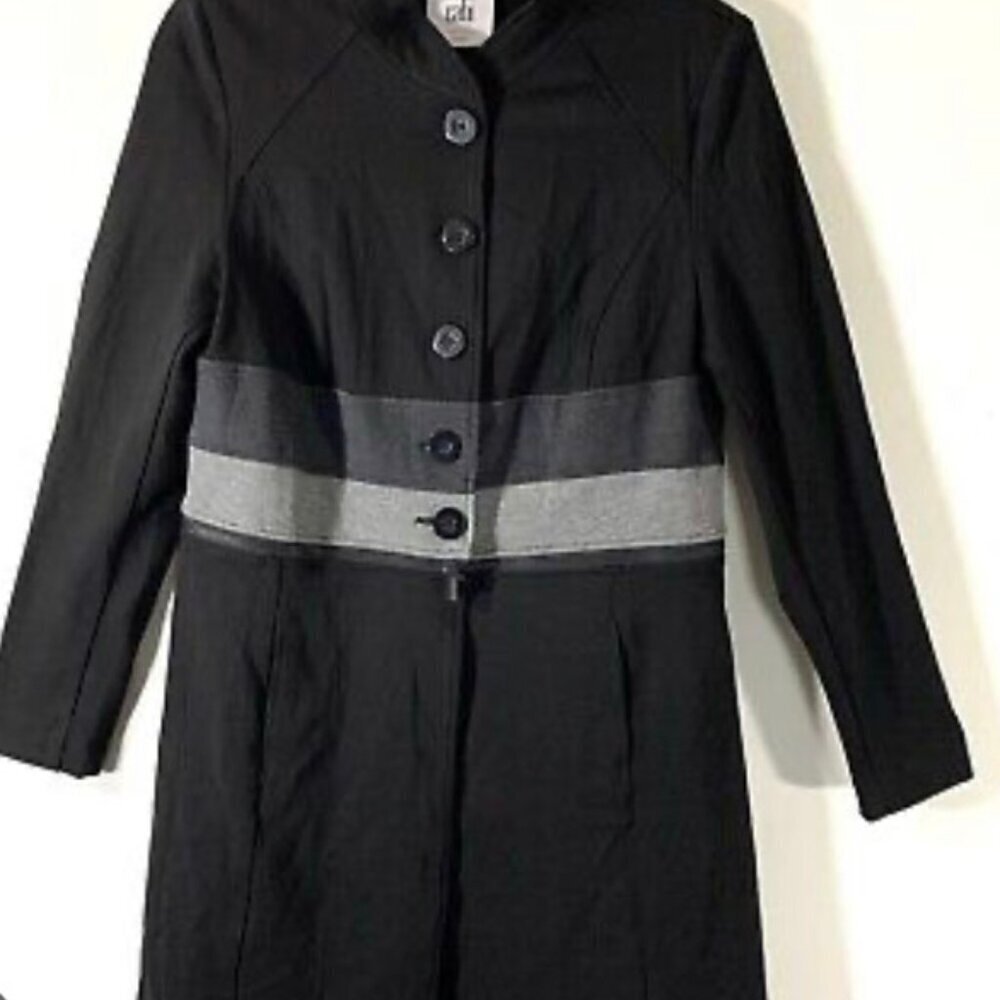 CABi ZIP OFF JACKET PONTE KNIT SIZE S